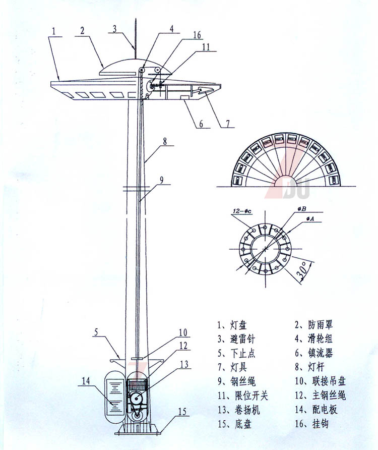 ߶20-30Զ߸˵ṹʾͼ